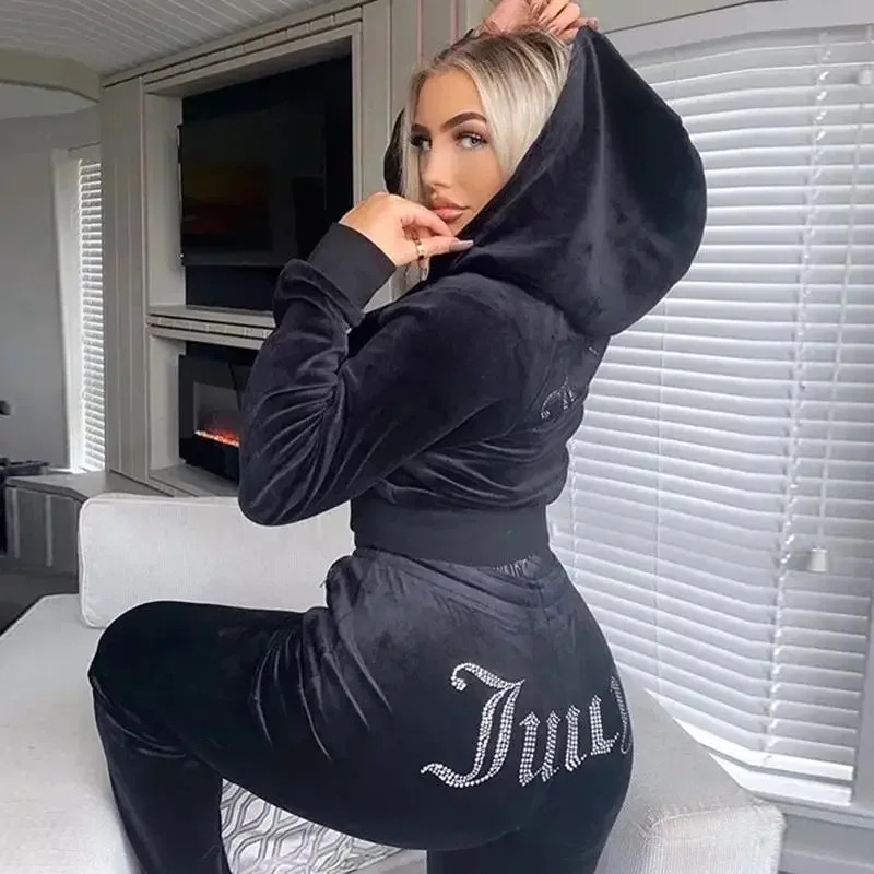 Winter Clothing Anime - 2025 New Winter Juicy Coutoure Tracksuit