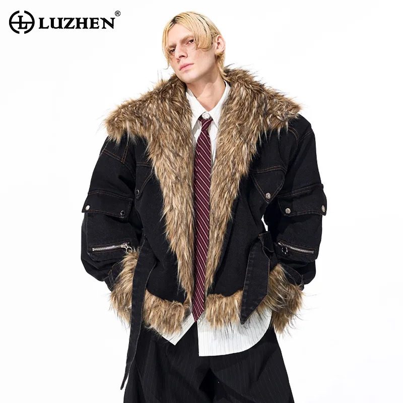 Winter Clothing Trends 2025 - LUZHEN Fashion Personalized Faux Fur Splicing