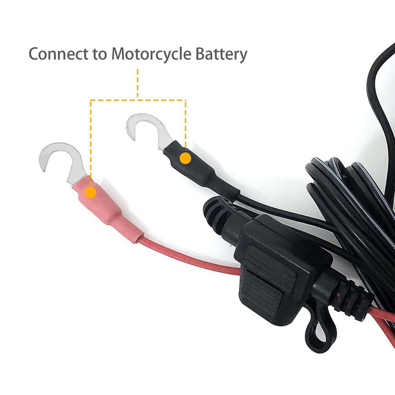 Heated Gloves Electric - 12V Motorcycle/Car Power Cable for Electric
