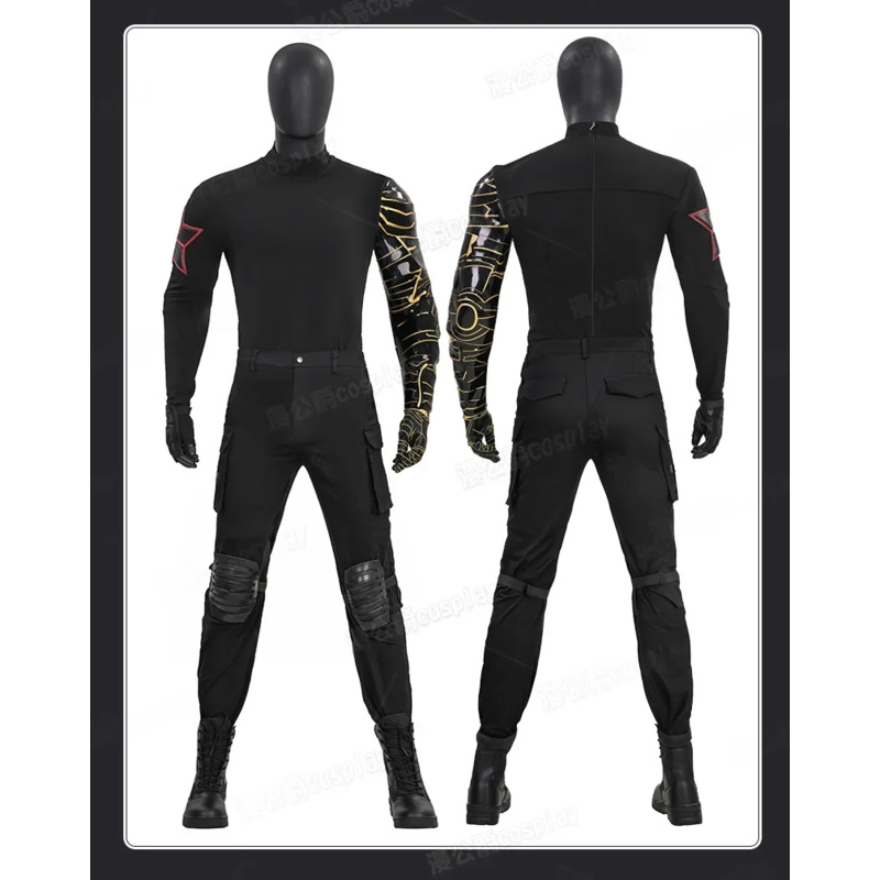 Winter Clothing Anime - Movie Thunderbolts Winter Soldier Cosplay Costume