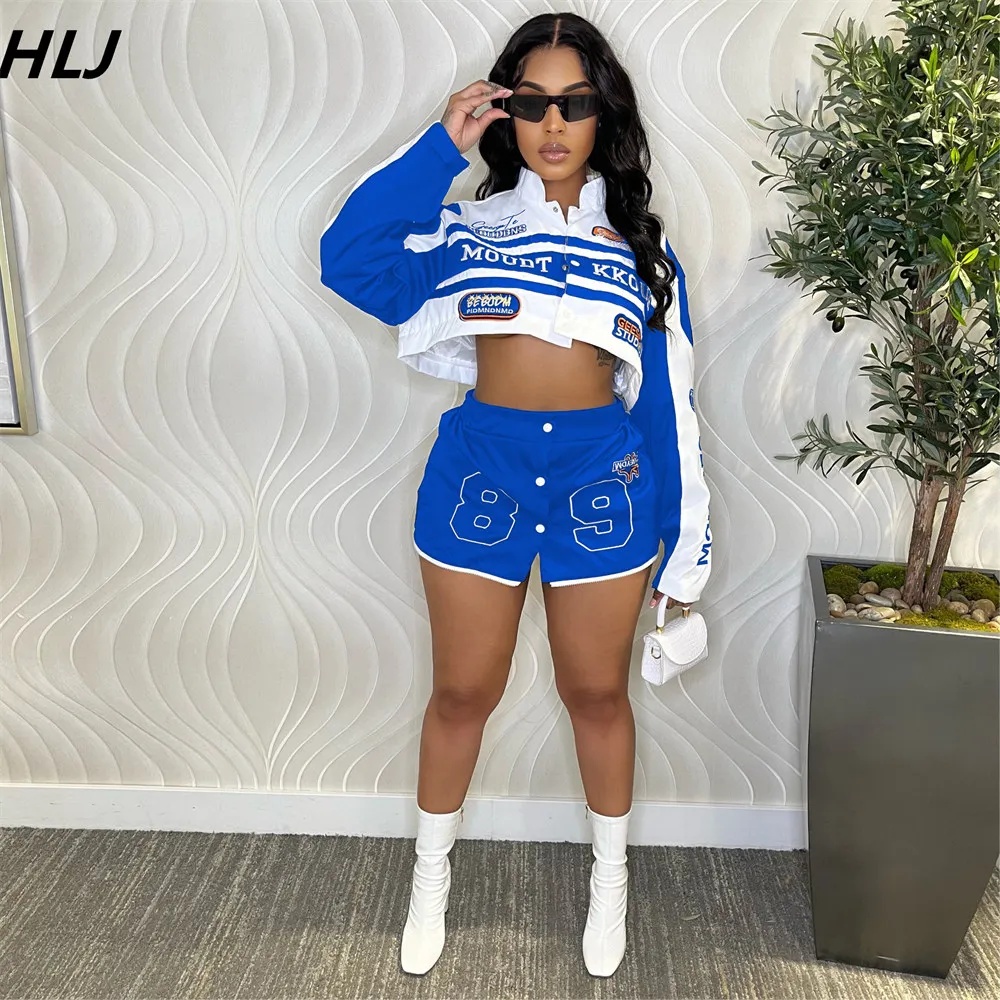 HLJ Letter Print Two Piece Out - Winter Clothing Design 评论和价格