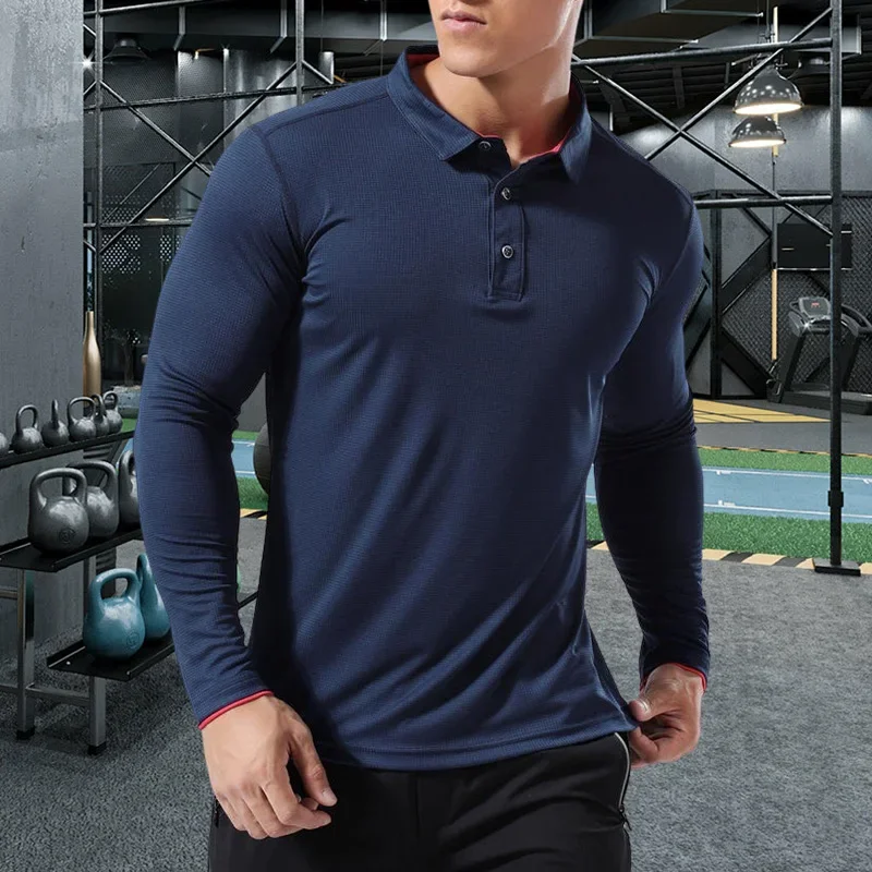 Men Running Sport Shirts Tops  - Winter Clothing Stores 评论和价格