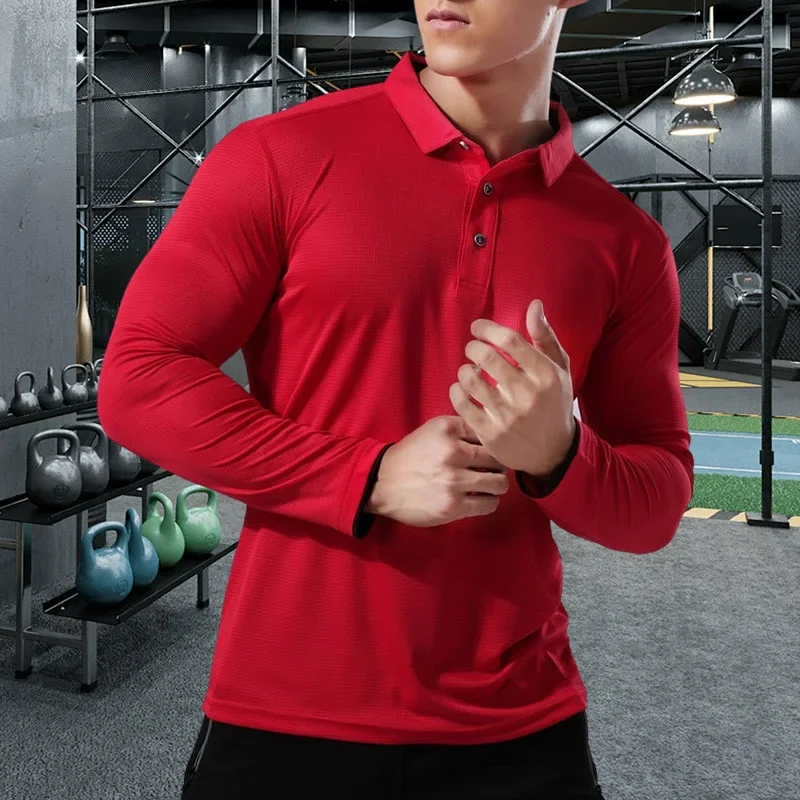 Men Running Sport Shirts Tops  - Winter Clothing Stores 评论和价格