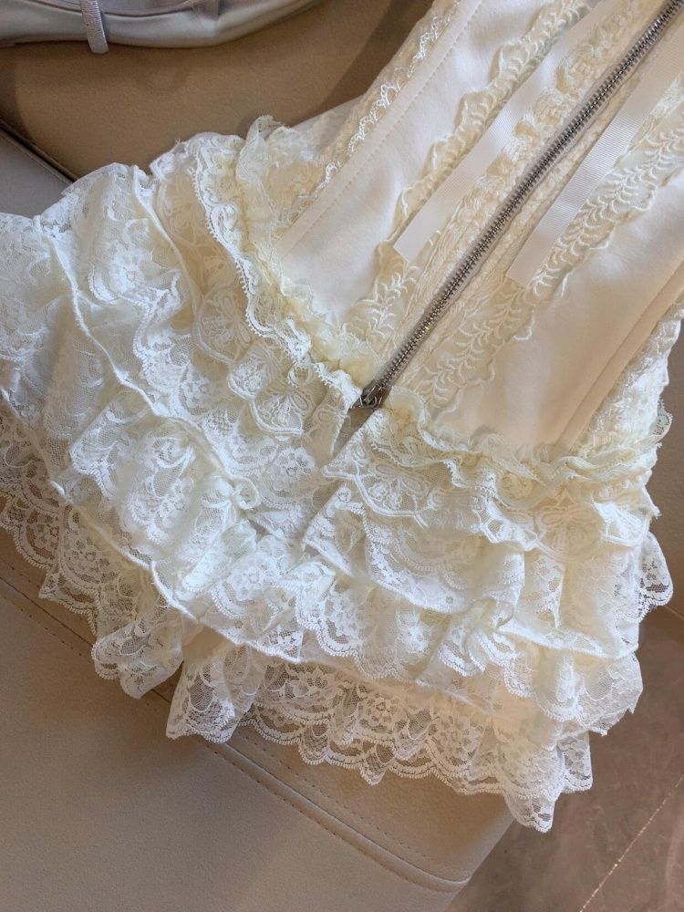 Cute Desire Lace Bustier Top H - Winter Clothing Cute 评论和价格