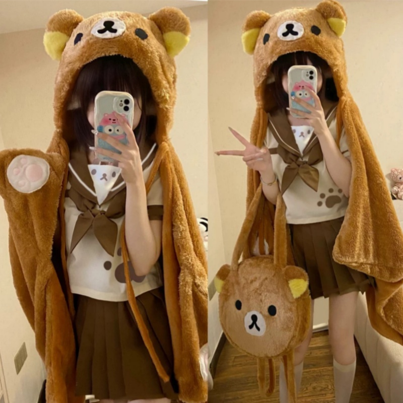 Original Rilakkuma Cartoon Ani - Winter Clothing Cute 评论和价格