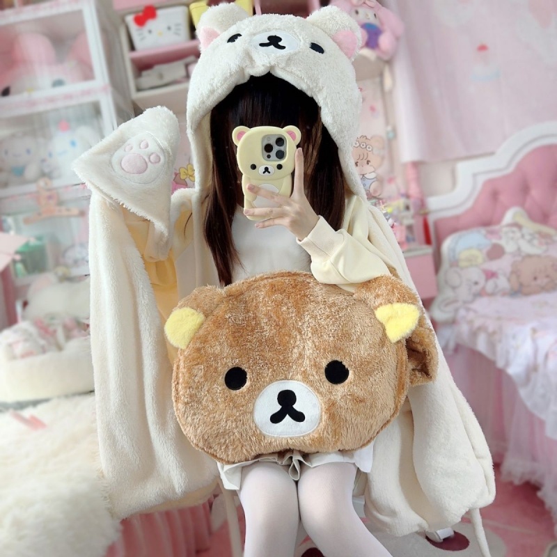 Original Rilakkuma Cartoon Ani - Winter Clothing Cute 评论和价格
