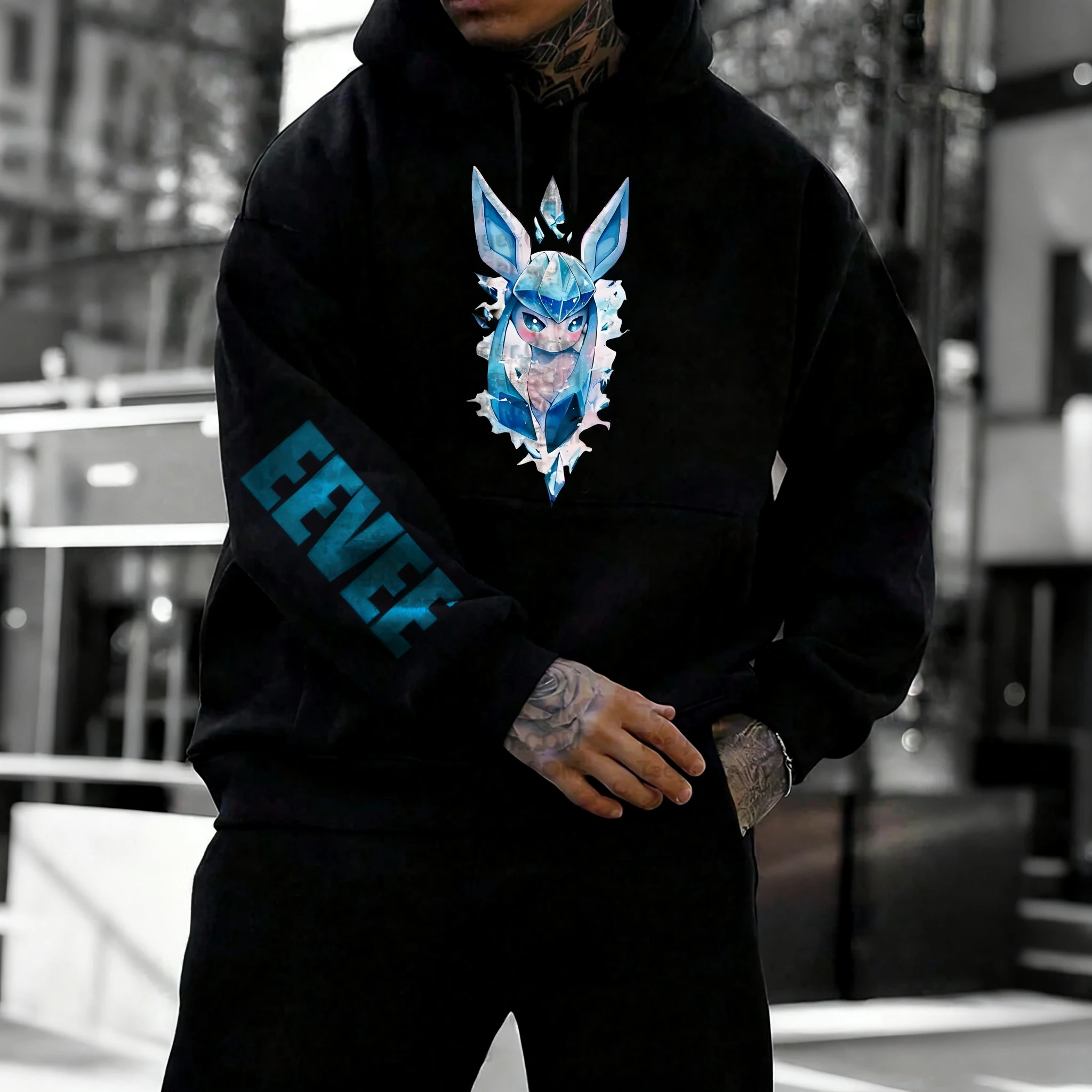 Pokémon Anime Trendy Hip Hop N - Winter Clothing Anime 评论和价格