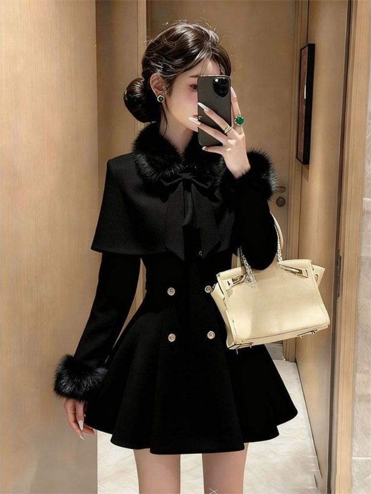 French Elegant Vintage Woolen  - Winter Clothing Trends 2025 评论和价格