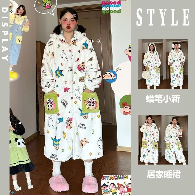 Kawaii Anime Crayon Shin-Chan  - Winter Clothing Cute 评论和价格