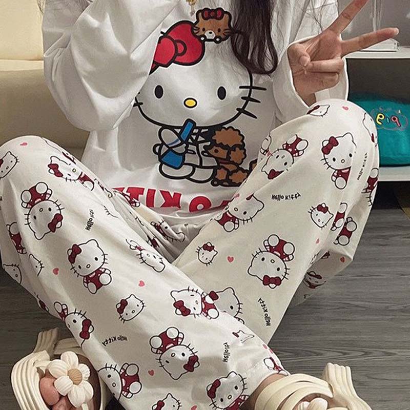 Kawaii Sanrios Hello Kittys Wo - Winter Clothing Anime 评论和价格
