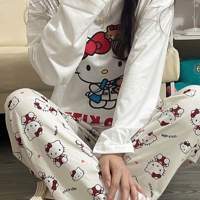 Kawaii Sanrios Hello Kittys Wo - Winter Clothing Anime 评论和价格