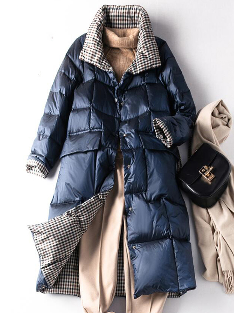 SEDUTMO Winter Long Down Jacke - Puffer Jacket Women Down 评论和价格
