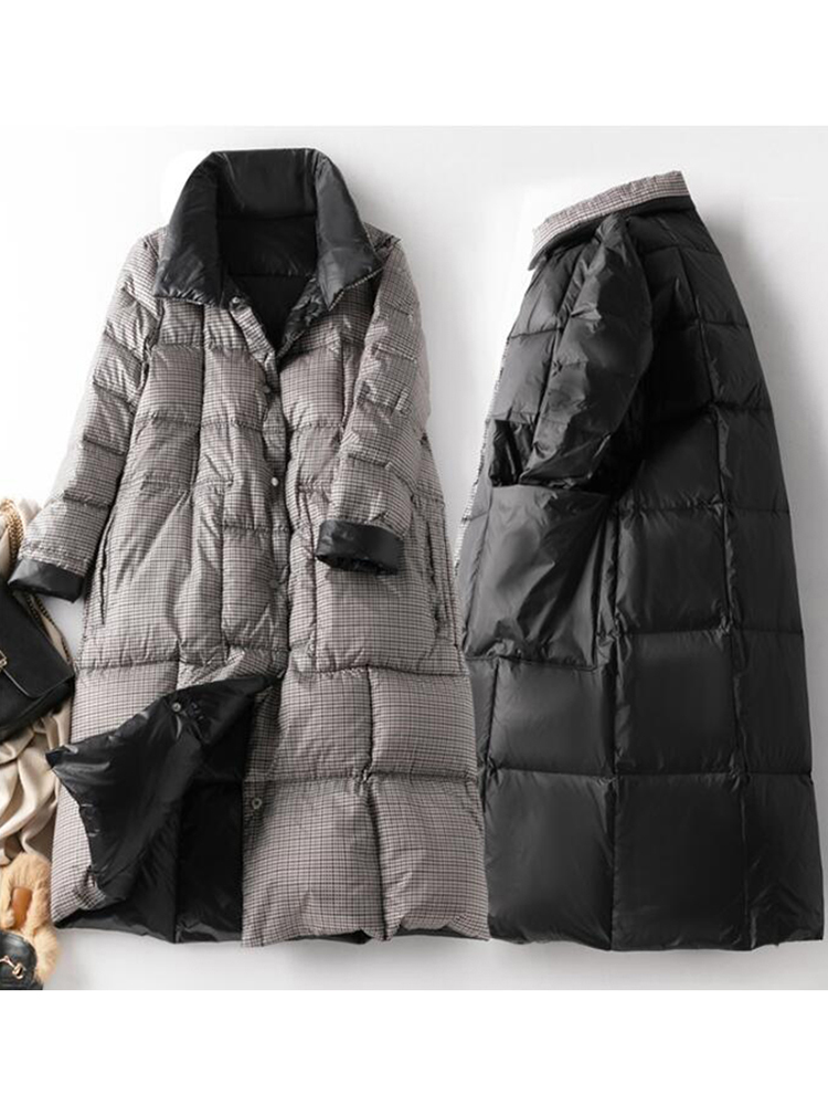 SEDUTMO Winter Long Down Jacke - Puffer Jacket Women Down 评论和价格