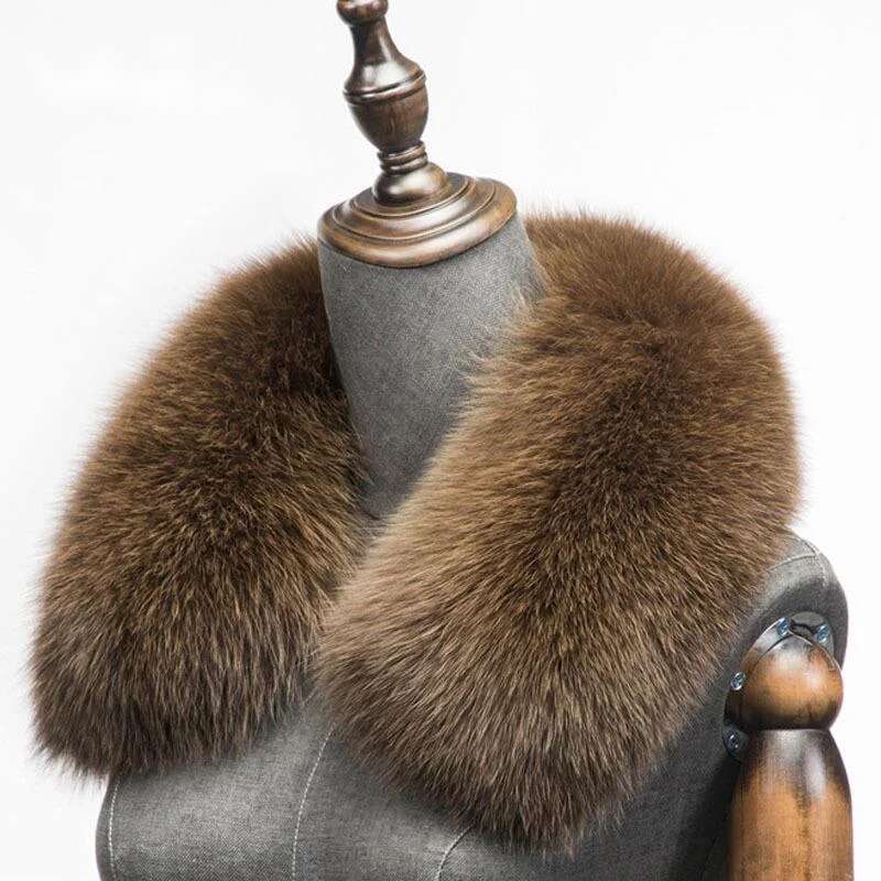 Winter Natural Fox Fur Scarf S - Winter Clothing Stores 评论和价格