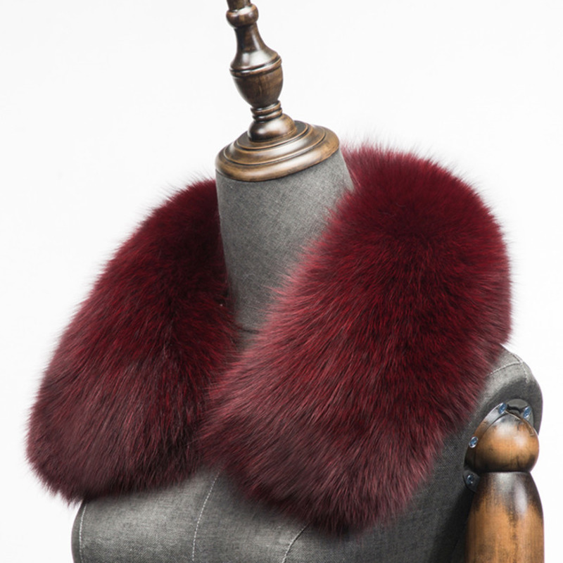 Winter Natural Fox Fur Scarf S - Winter Clothing Stores 评论和价格