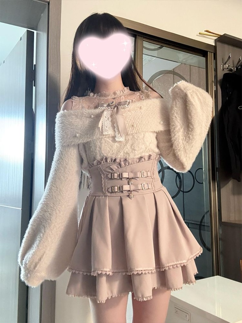 Japanese Style Sweet Lolita Of - Winter Clothing Cute 评论和价格