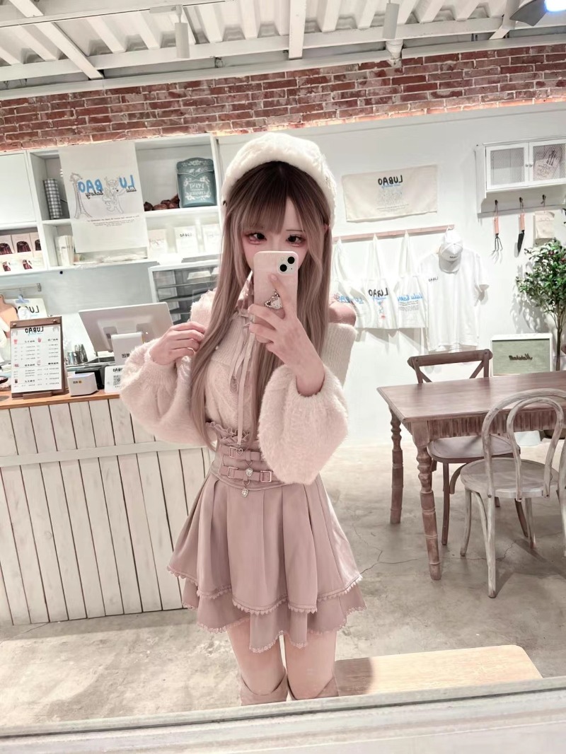 Japanese Style Sweet Lolita Of - Winter Clothing Cute 评论和价格