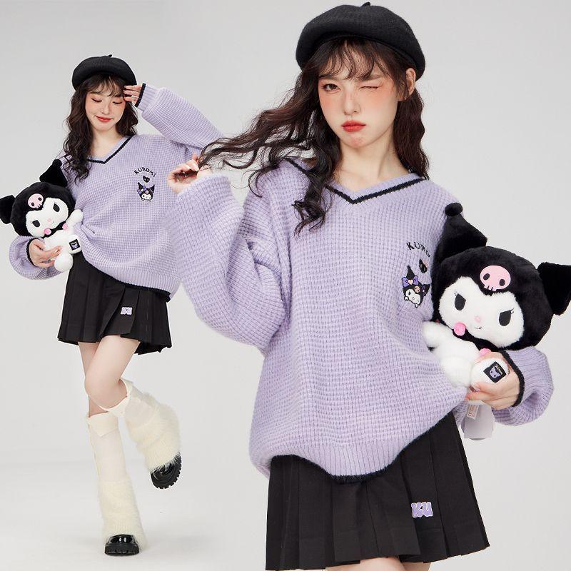 Kawaii Sanrio Kuromi Cinnamoro - Winter Clothing Cute 评论和价格