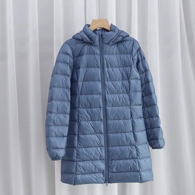 Light Down Coat Lightweight Pu - Puffer Jacket Women Down 评论和价格