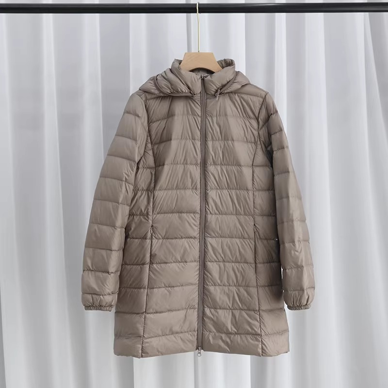 Light Down Coat Lightweight Pu - Puffer Jacket Women Down 评论和价格