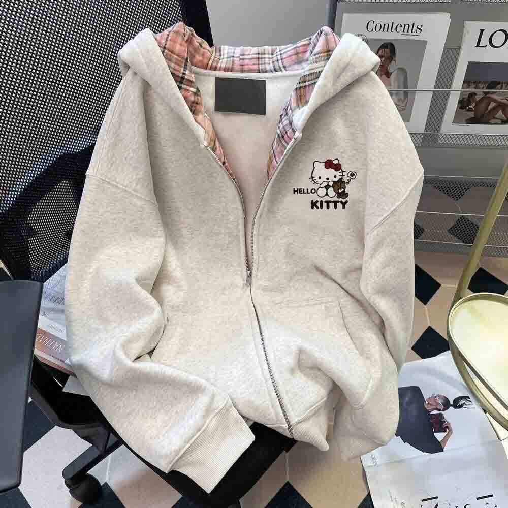 Hello Kitty Women's Hooded Swe - Winter Clothing Stores 评论和价格