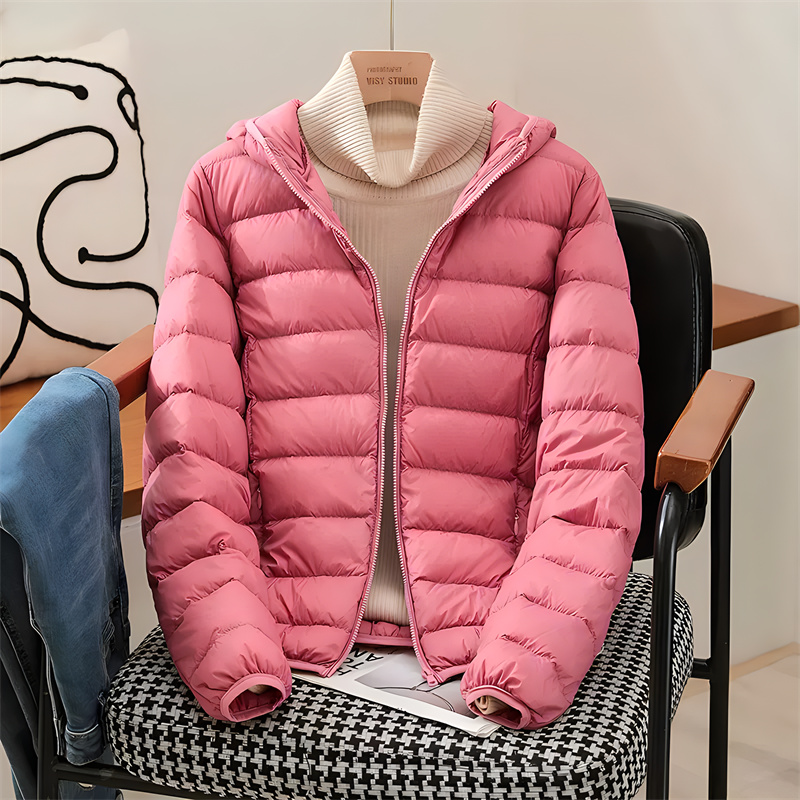 Plus Size Women Hooded Korean  - Puffer Jacket Women Down 评论和价格