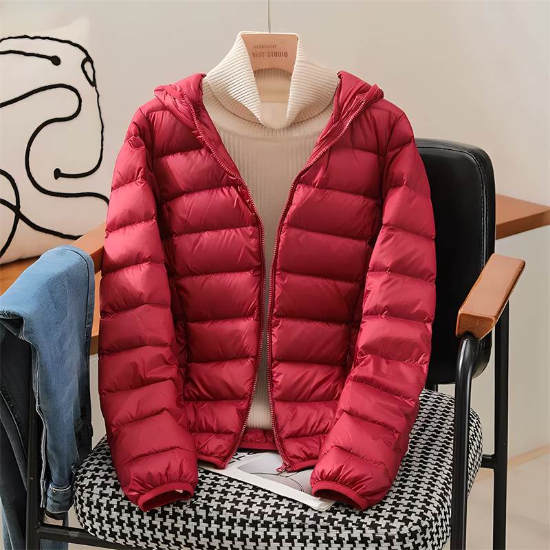 Plus Size Women Hooded Korean  - Puffer Jacket Women Down 评论和价格