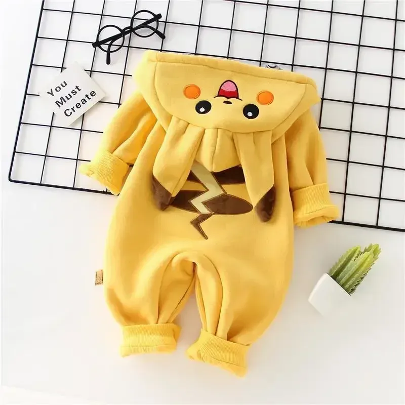 Cartoon Pocket Monsters Baby P - Winter Clothing Cute 评论和价格