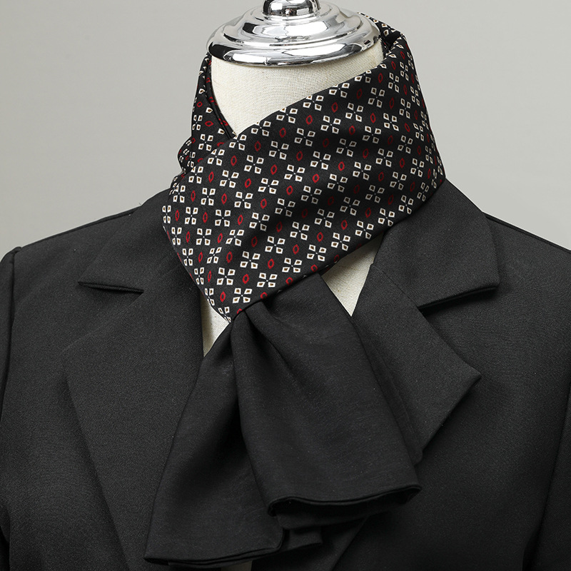 Men's Scarf Imitation Silk Nec - Winter Clothing Stores 评论和价格
