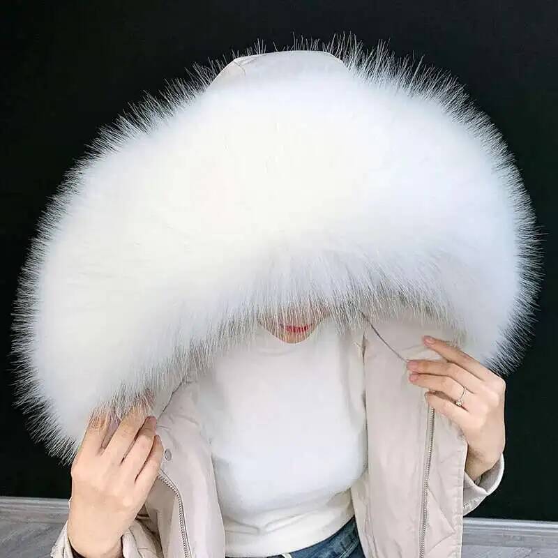 Detachable Faux Fur Collar Ext - Winter Clothing Design 评论和价格