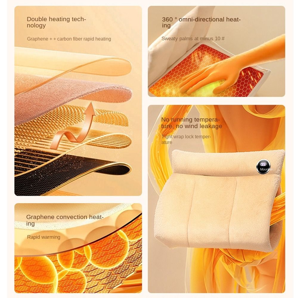 USB Heated Electric Hand Warme - Heated Gloves Electric 评论和价格