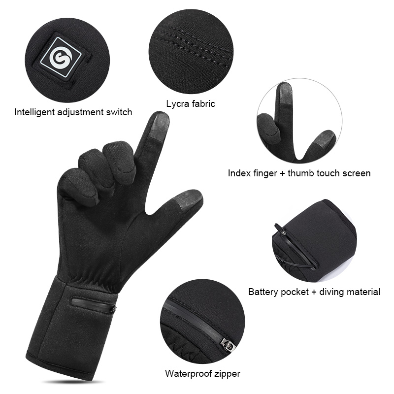 Rechargeable Electric Liner He - Heated Gloves Electric 评论和价格